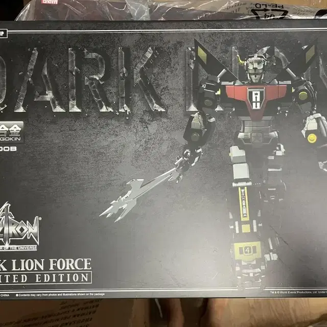 이카루스토이 UG합금 다크 볼트론 ICARUS TOYS Dark Lion