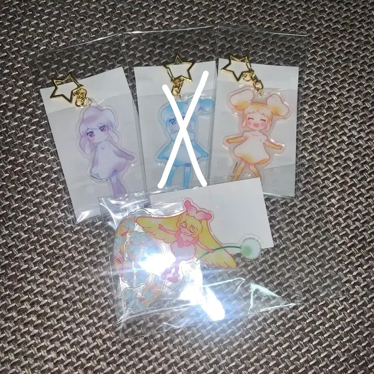 I.M. Star Aikatsu 10th STARWAY to the Future acrylic keyring Stand