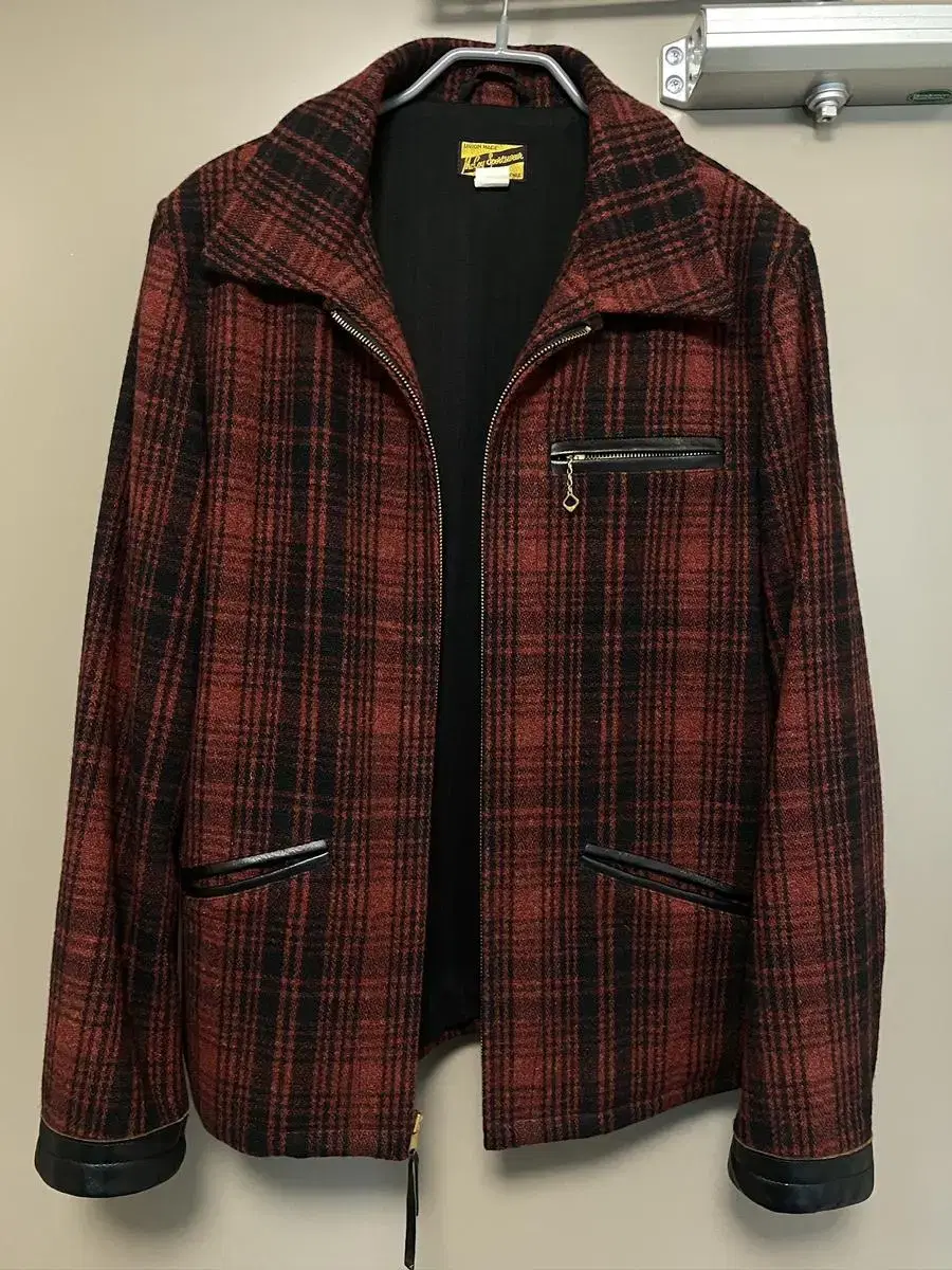 RealMcCoy Rimac Sports Jacket Red Tartan 40