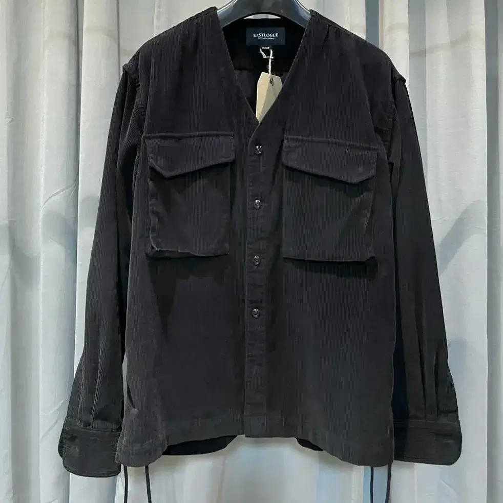 이스트로그 - Flak Shirts, Black Corduroy(L)