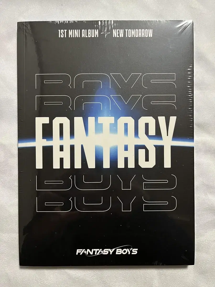 Fantasy Boys showcase entry album unsealed (including pre-orders photocard )