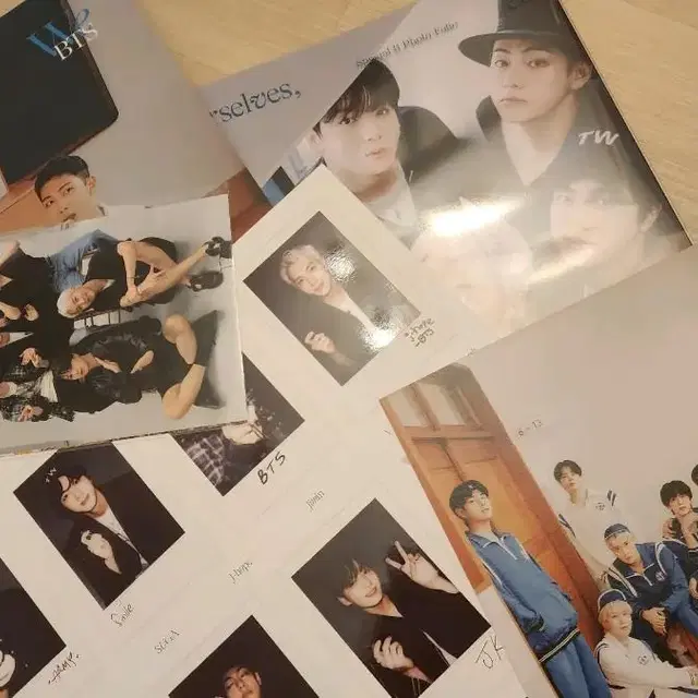 방탄 포토폴리오  Photo folio WE SET BTS