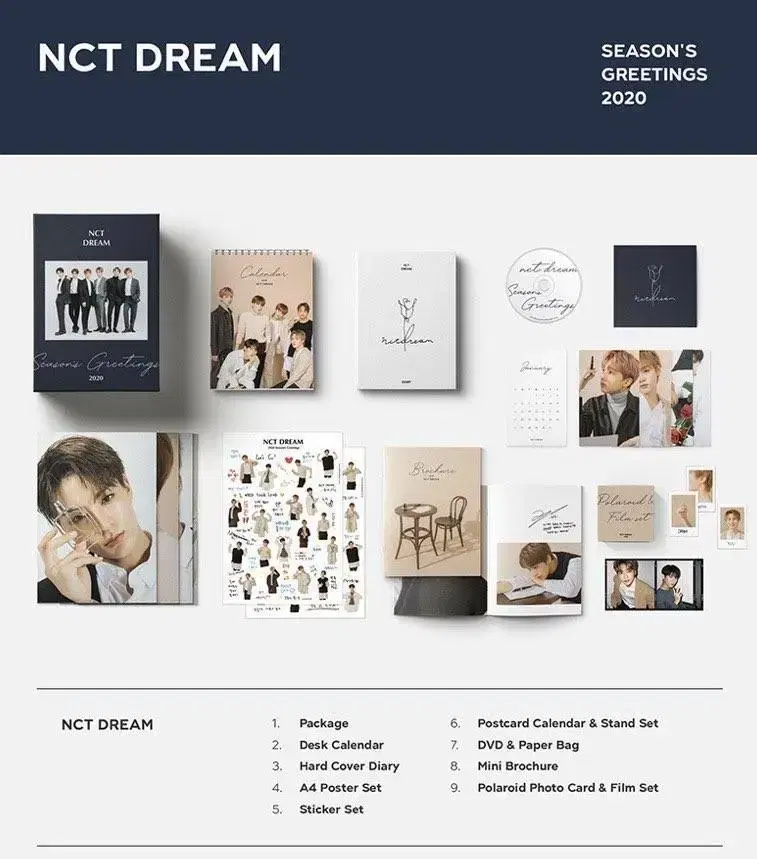 NCT Dream 2020 seasons greetings Original full set WTS