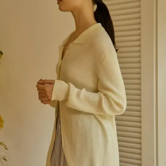 더름 로우 실크 가디건 thereum row silk cardigan