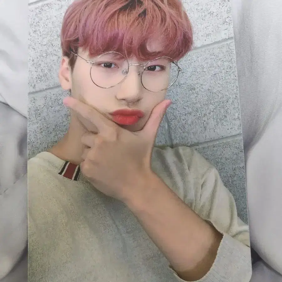 에이티즈 ATEEZ 최산 마뮤테 미공포 안경산 양도