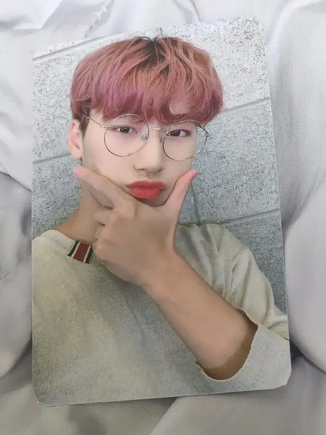 에이티즈 ATEEZ 최산 마뮤테 미공포 안경산 양도