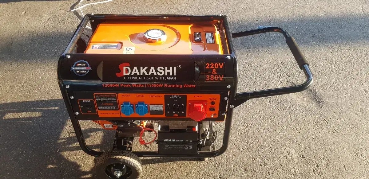 DAKASHI 제펜12KW 단상 삼상겸용 발전기