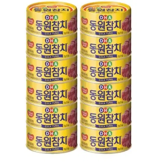 (무배)동원 DHA 참치 150g 원터치 12캔