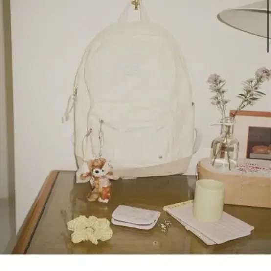 빅백 Bon voyage backpack - lemon butter