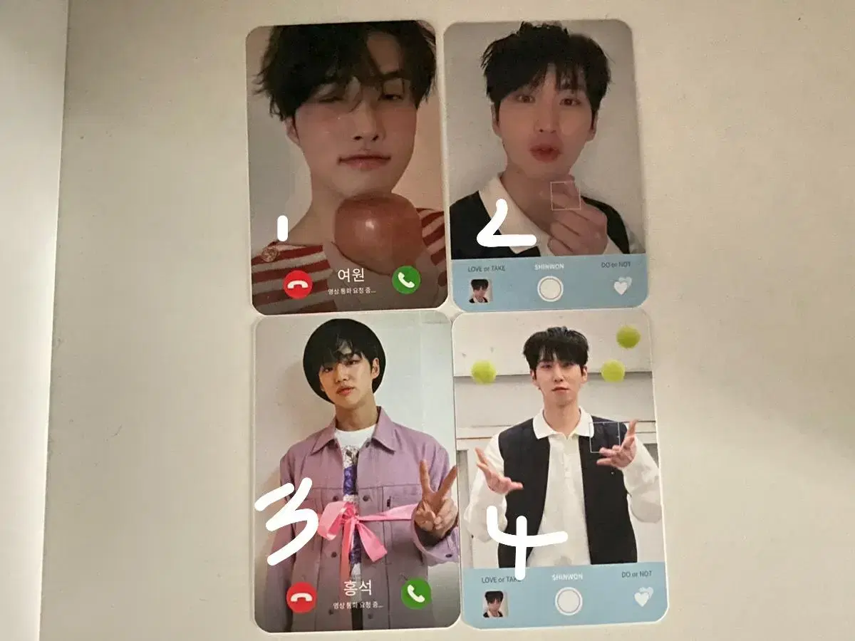 Pentagon Love or take Ruboltec Duolnat shinwon yeo one hongseok Photocard