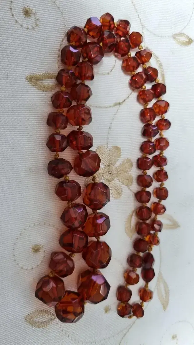 Vintage amber necklace