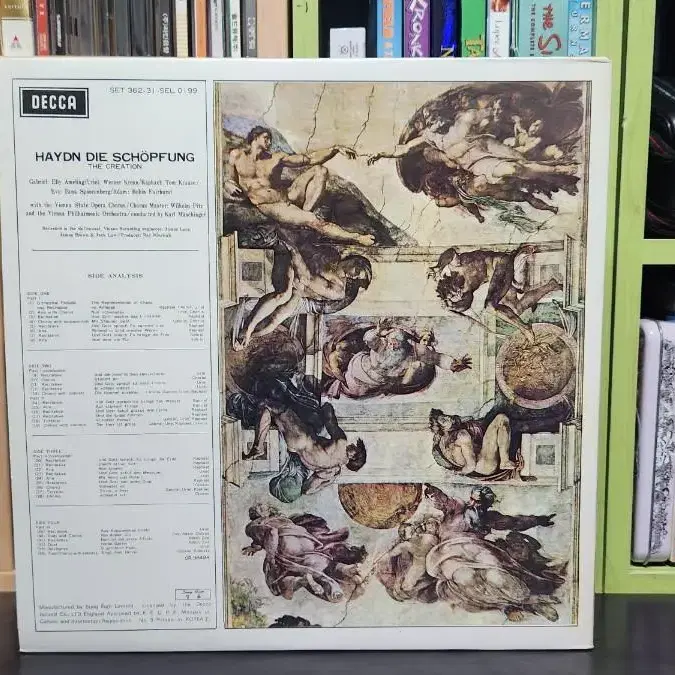 하이든 천지창조 LP 칼 민힝거 2LP