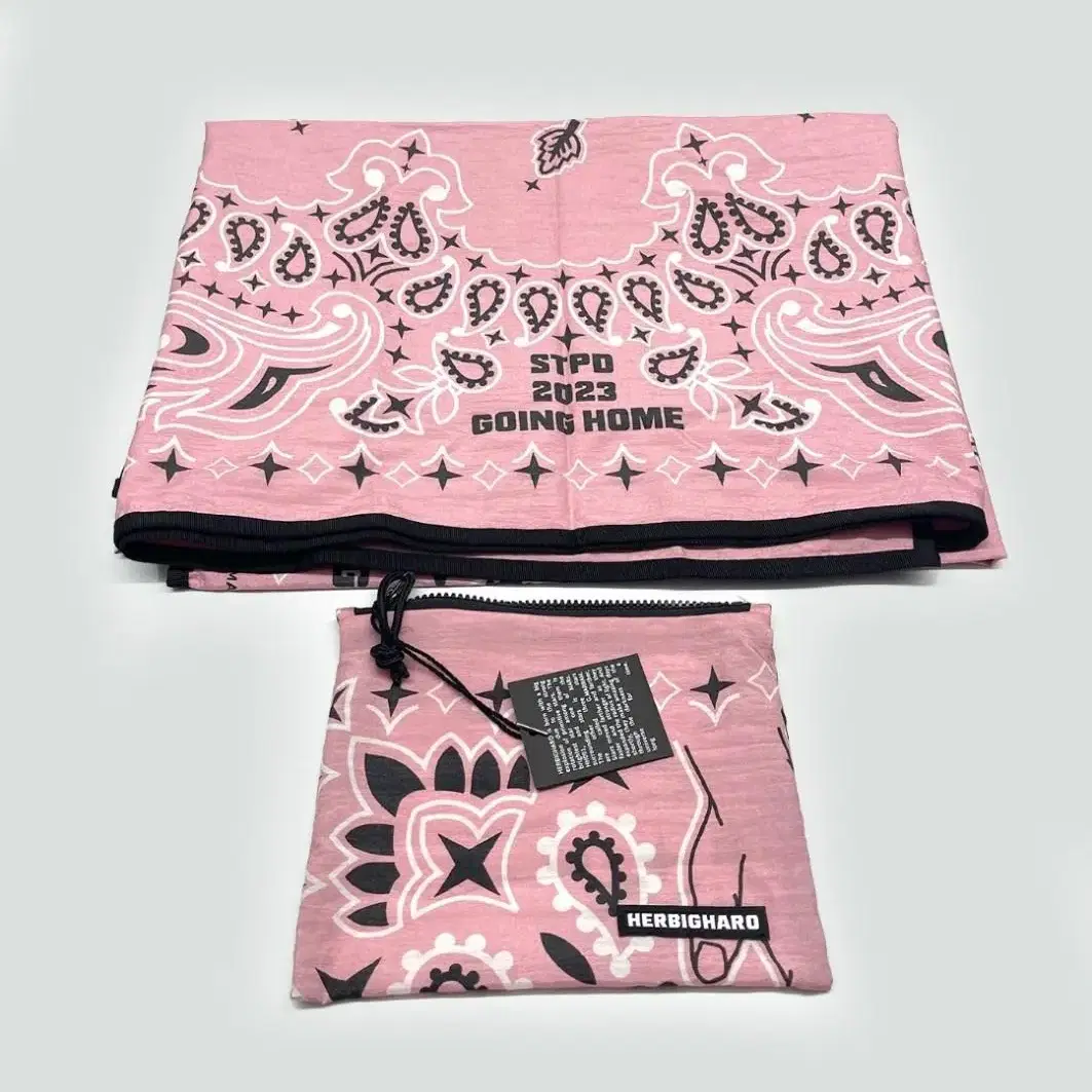 STPD2023 박효신 굿즈 BANDANA BLANKET PINK