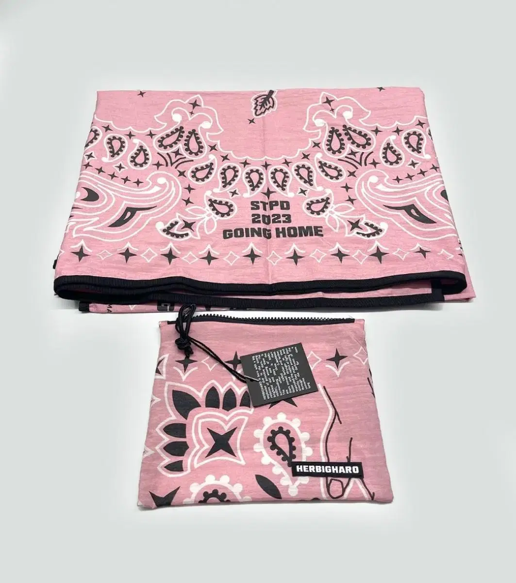 STPD2023 박효신 굿즈 BANDANA BLANKET PINK