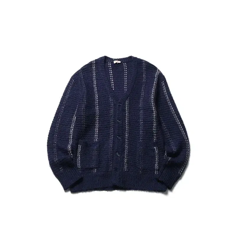 Yesterday's Tomorrow Mohair Stripe Cardigan