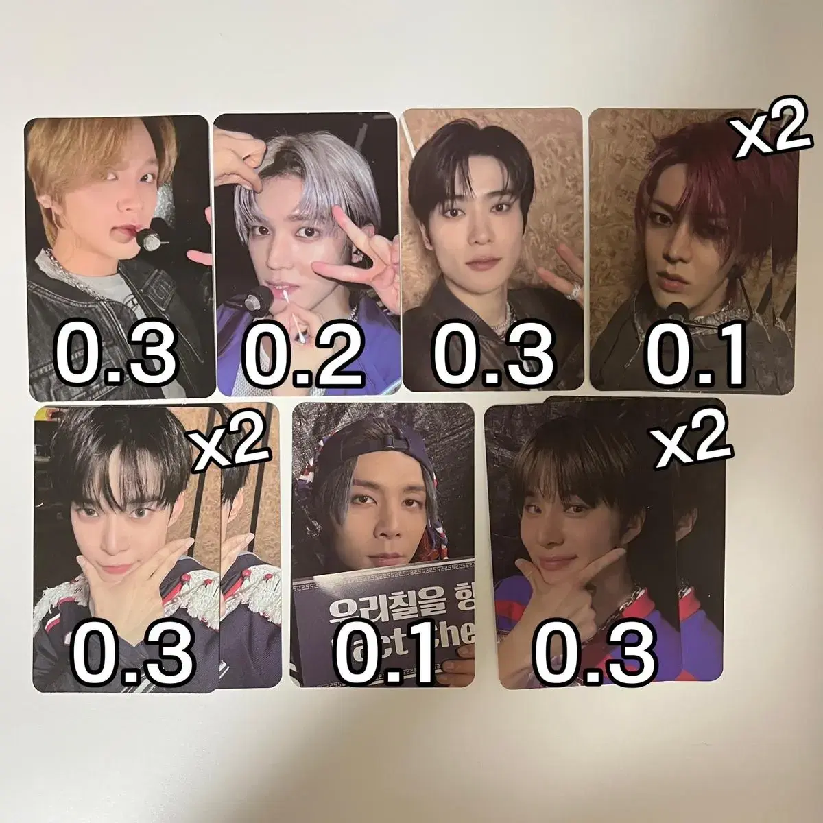 NCT127 nct 127 Fact Check showcase Entry pre-order benefit photocard WTS