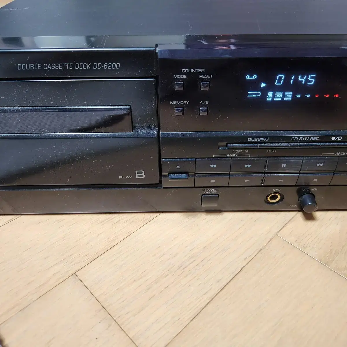 INKEL DOUBLE CASSETTE DECK DD-6200 더블덱