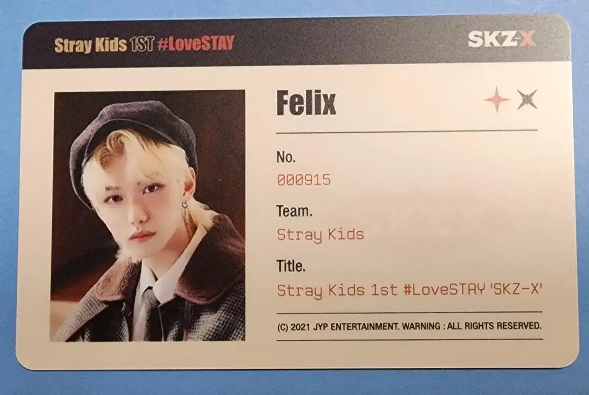 straykids felix idcardphotocard