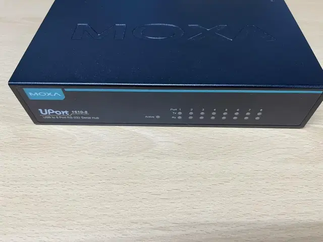 MOXA UPort1610-8(8포트) USB to RS232 시리얼 컨