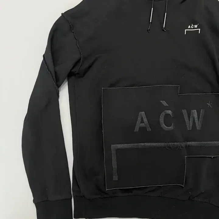 A-COLD-WALL 어콜드월 2019 SS 로고 벨크로 패치 후디