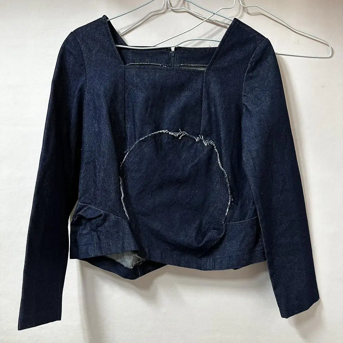 Denim blouse