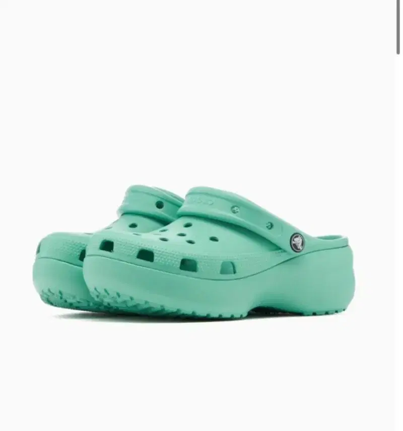 Crocs 크록스 민트 플랫폼