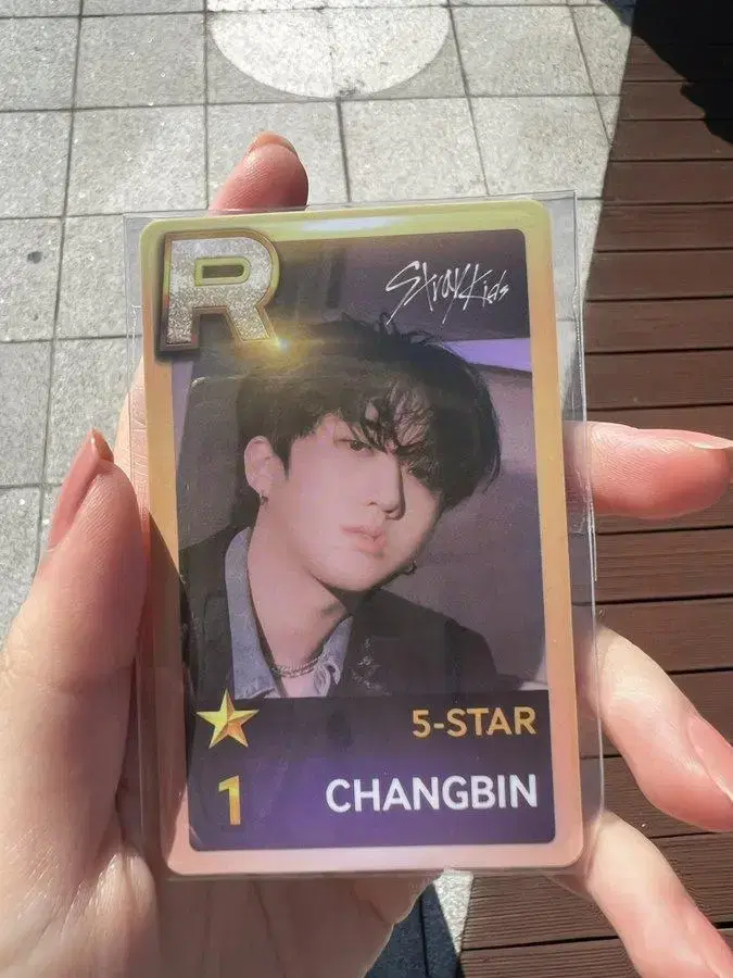 Shuse Mission Certification changbin photocard