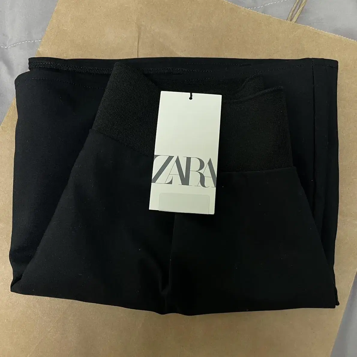 ZARA 자라 엘라스틱 웨이스트 스커트 팬츠 28size