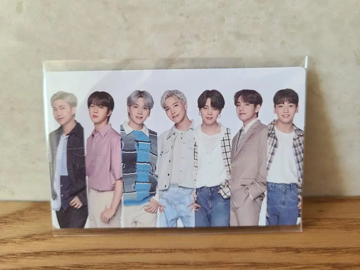 BTS bts Cell Phone Holder photocard (unsealed)