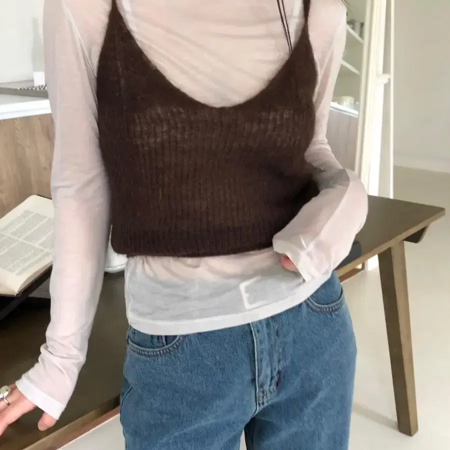 아키텍트 mohair bustier