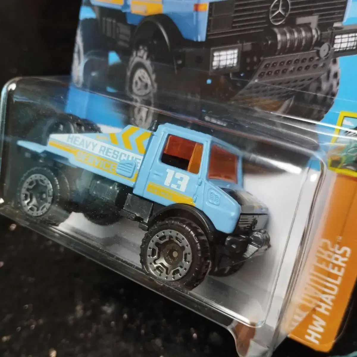 미니카 Hot Wheels 메르세데스 벤츠 unimog 1300L