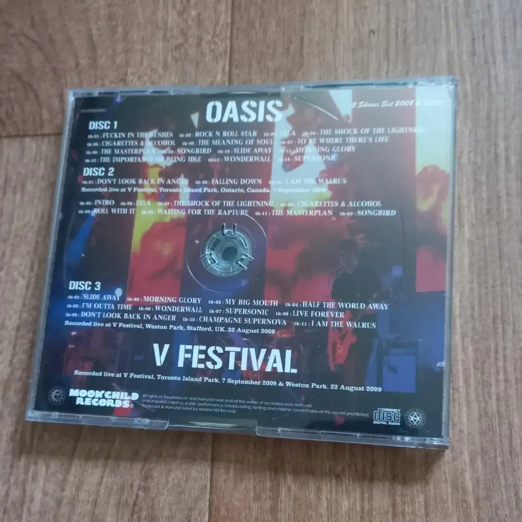 oasis 3cd 오아시스 수입 시디