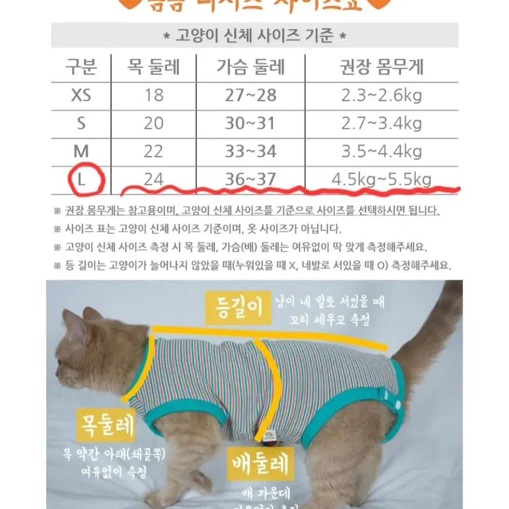 [5~7kg]아리캣 순면 오가닉 고양이옷 고양이조끼(민소매2개+조끼2개)