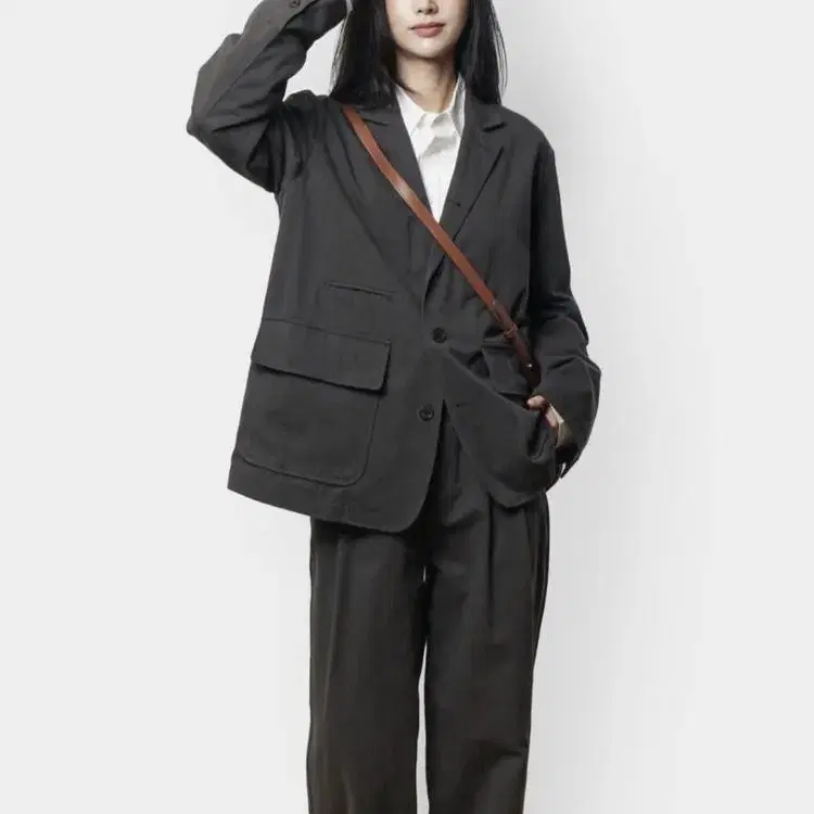 해브해드 23fw City Worker Set-up (차콜A1)