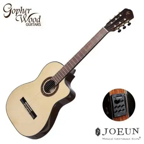 C600TCE EQ 탑솔리드 Slim CLASSICAL GUITAR