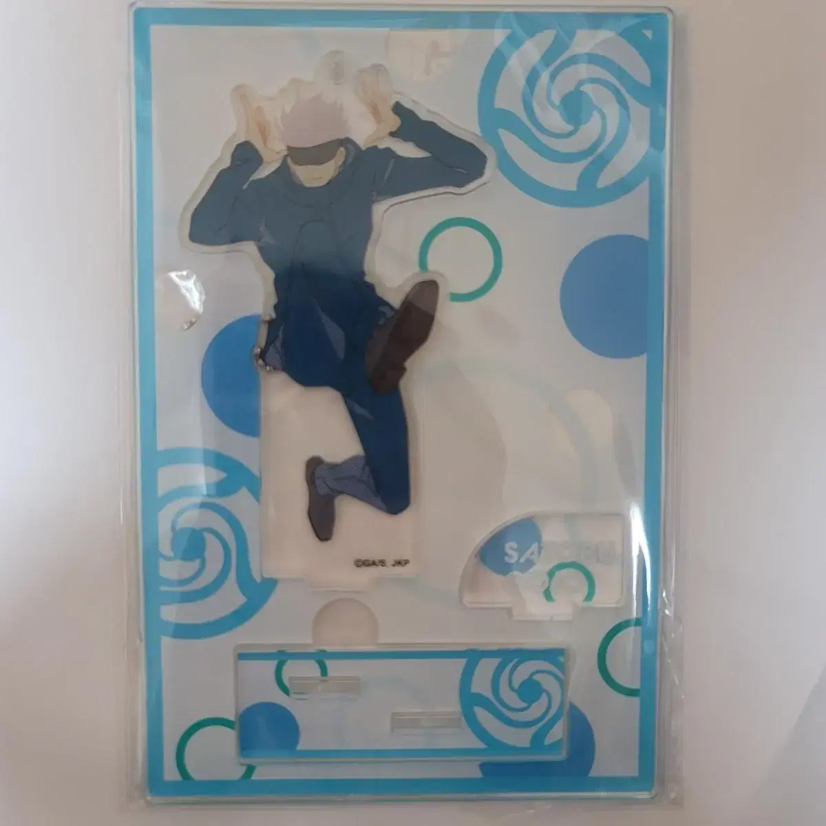 Zuu Spinning Gojo Satoru Jujupes Jumping Acrylic Stand