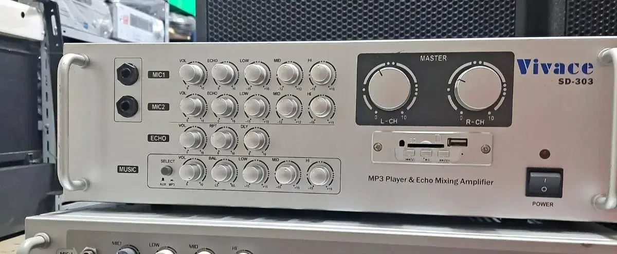 vivace SD303 앰프1대 USB SD 기능