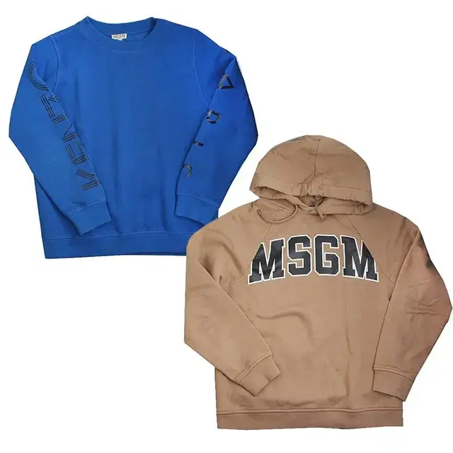 겐조, MSGM 키즈 스웨트셔츠 2종 세트 12세