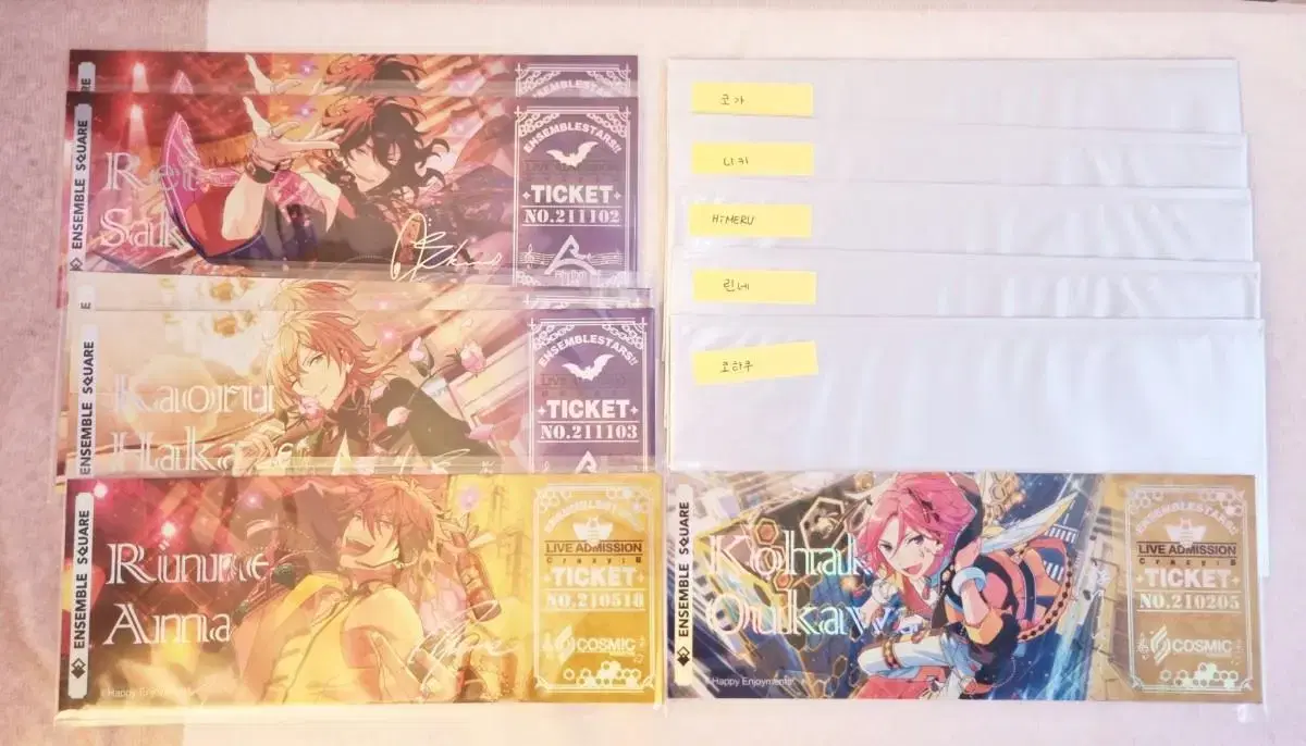 Anstar Ensemble Stars Live Tickets Part 2 37 tickets