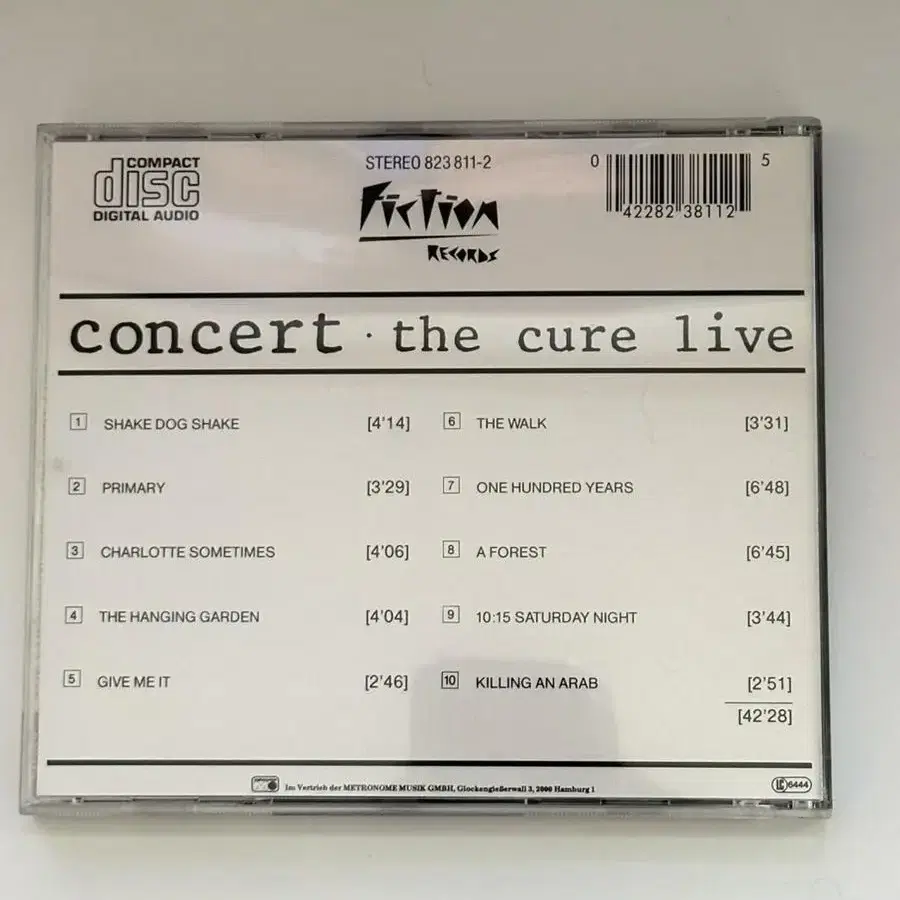 큐어 / Concert the cure live 수입반