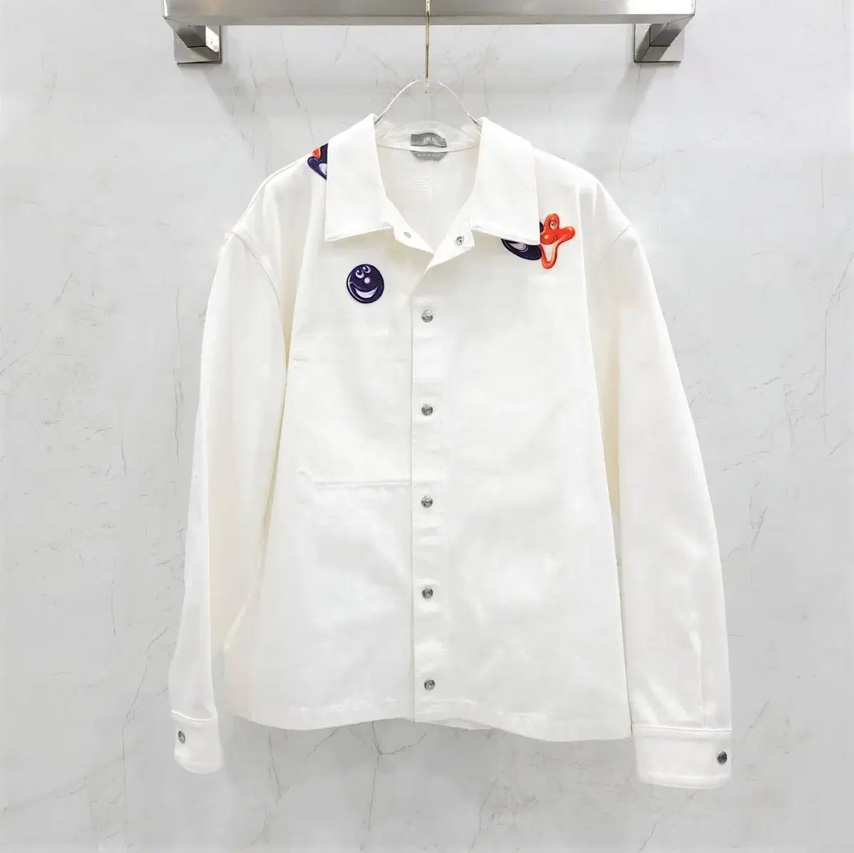 48 / Dior x Kennisharp Oblique Overshirt Jacket