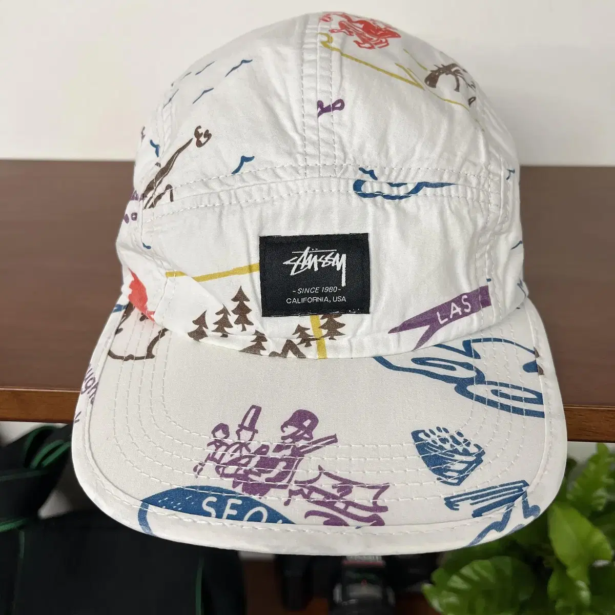 STUSSY camp cap