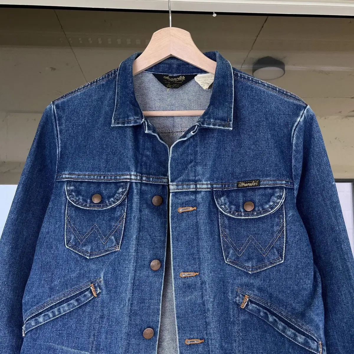 WRANGLER denim trucker jacket 미국제