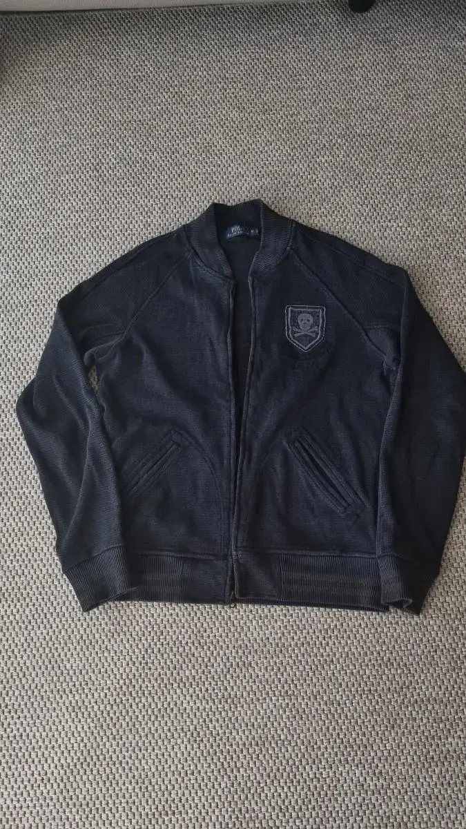 Polo Skull Patch Zip Up sells