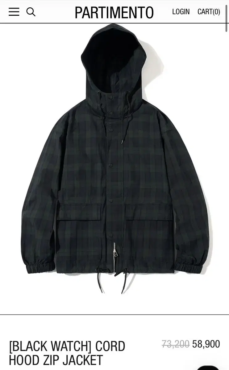 Partimento Hooded Jacket