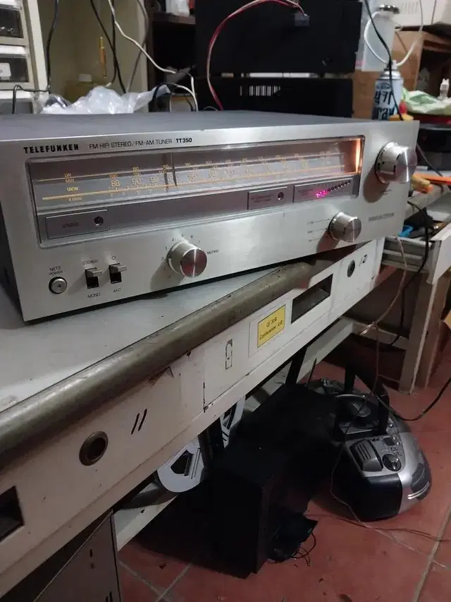 1979 텔레풍켄 튜너 TT350/주의 사항-10만 할인