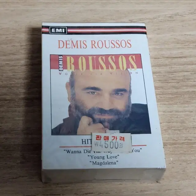 Demis Roussos - Voice And Vision 미개봉Tape