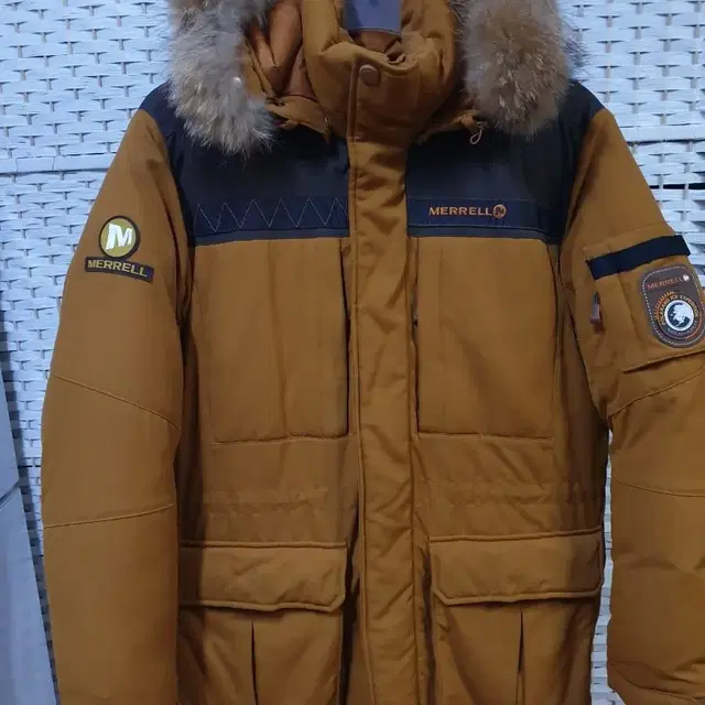 (1275) MERRELL 머렐 구스 다운 거위털 패딩100 L 세탁완료