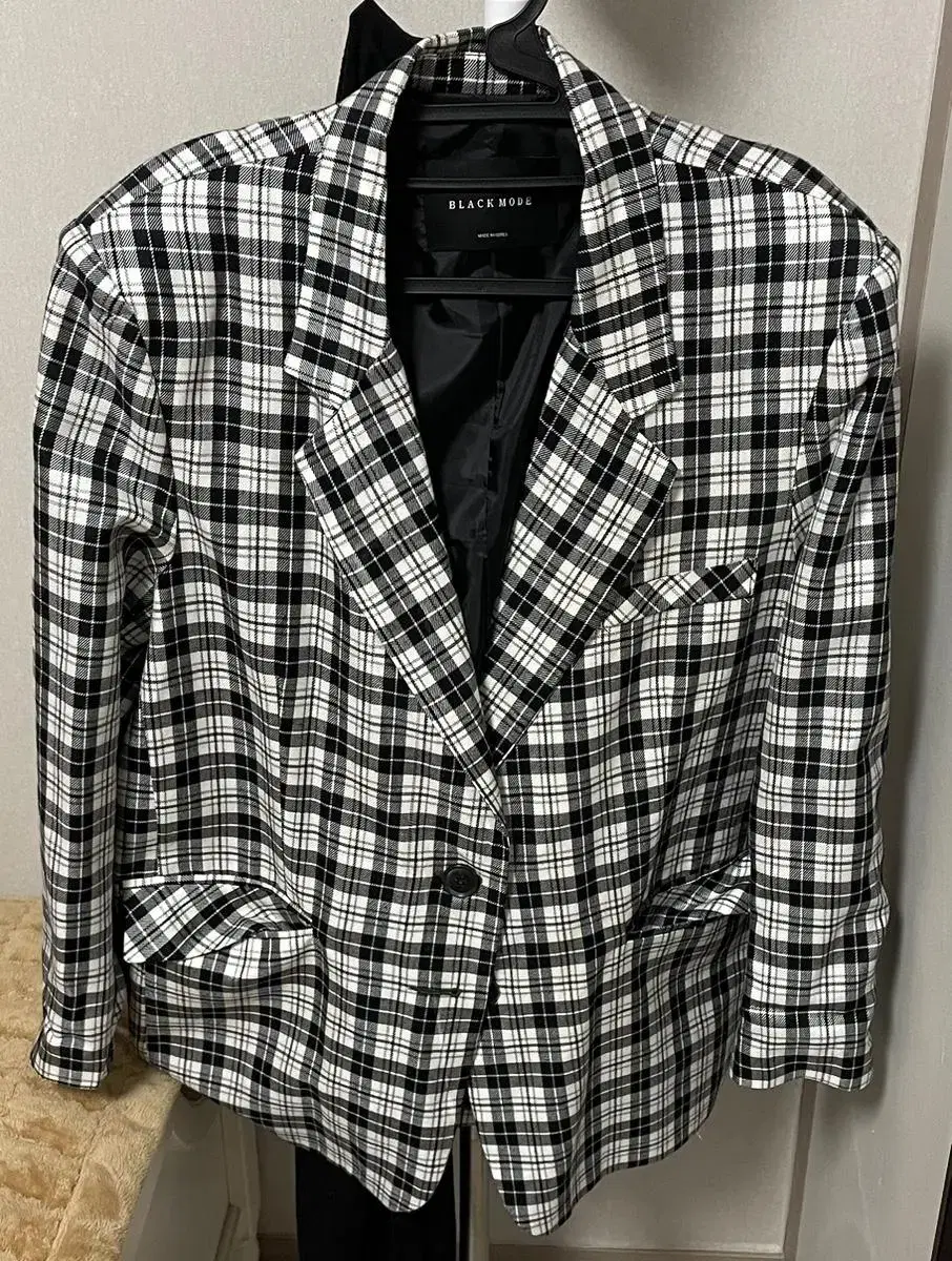 Women's check jacket