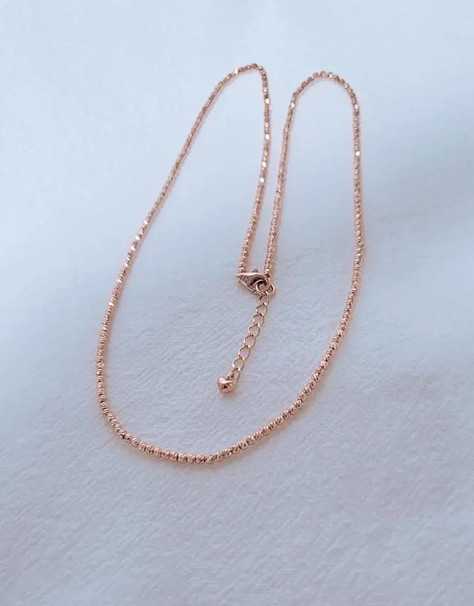 14k 레인볼 (속줄) 목걸이 2mm (40cm+2)